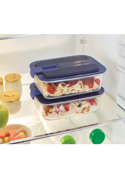 Luminarc Dikdörtgen Cam Saklama Kabı 82 cl modelleri