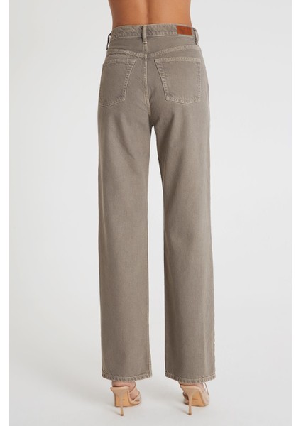 Diana Vizon Yüksek Bel Dad Straight Fit Jean Pantolon C 4517-033