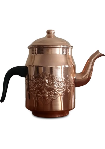 Battal Boy Bakır Kahveci Demliği 2,3 Litre