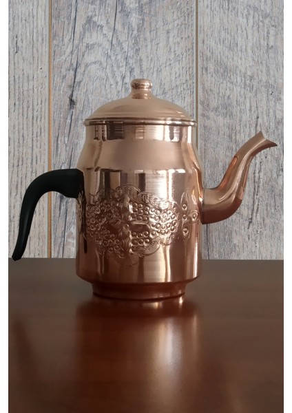 Battal Boy Bakır Kahveci Demliği 2,3 Litre