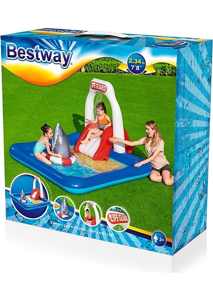 Köpekbalık Kaydıraklı Havuz modelleri