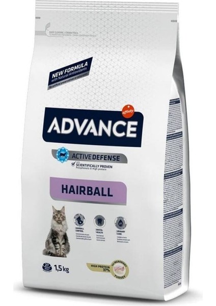 Sterilized Hindili Hairball Yetişkin Kısırlaştırılmış Kedi Maması 1.5 Kg​