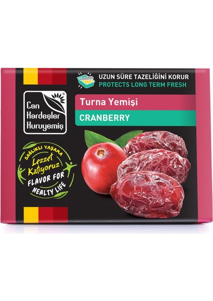 Can kardeşler kuruyemiş Turna Yemişi ( Cranberry ) 300 G Pkt