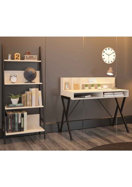 Yanke Çalışma Masası+Kitaplık Aytaşı fırsatları