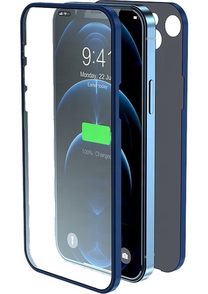 Pro 360 iPhone 13 Mavi Kapak