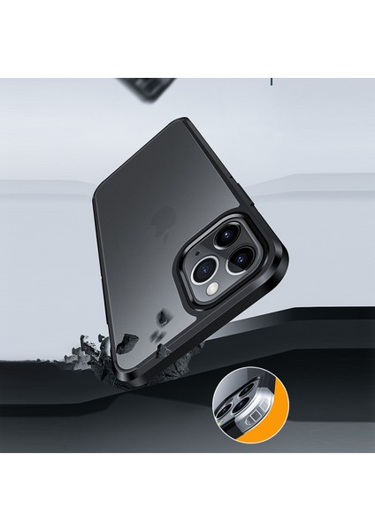 Elit Frozen iPhone 12 Pro Max Şeffaf Kapak