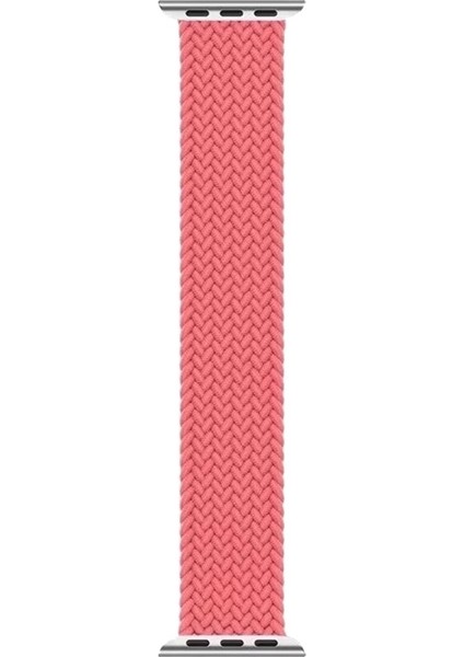 Apple Watch Uyumlu 42-44MM KRD15 Örgü Kordon L Beden Pembe fiyatları