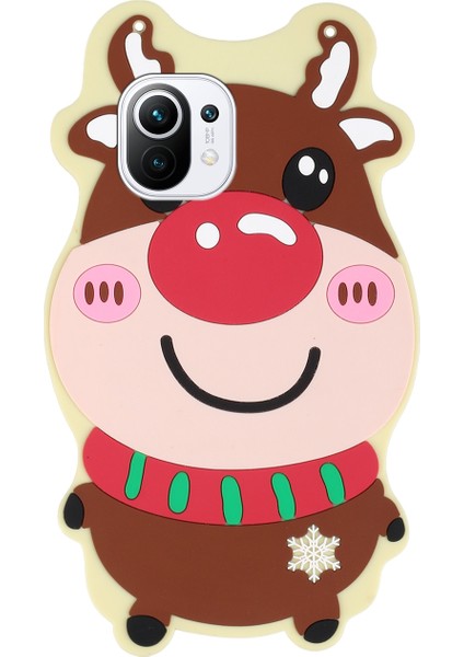 Xiaomi Mi 11 Noel Silikon Kılıfı (Yurt Dışından)