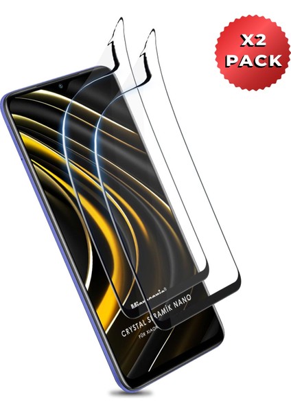 Xiaomi Redmi Note 9 4g Crystal Seramik Nano Ekran Koruyucu Siyah 2 Adet - Siyah fiyatları