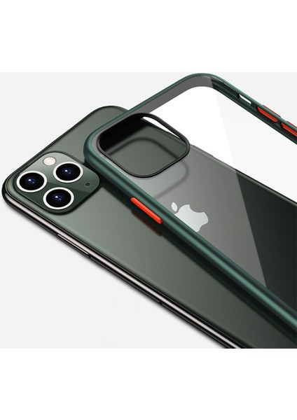 Elit Shine iPhone 11 Pro Kapak Yeşil