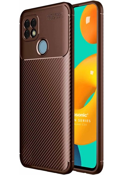 Realme C25 Kılıf Legion Series Kahverengi