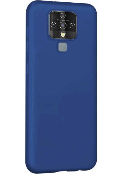 Matte Silicone Tecno Camon 16 Kılıf Lacivert fiyatları