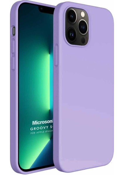 Apple iPhone 13 Pro Max Kılıf Groovy Soft Lila