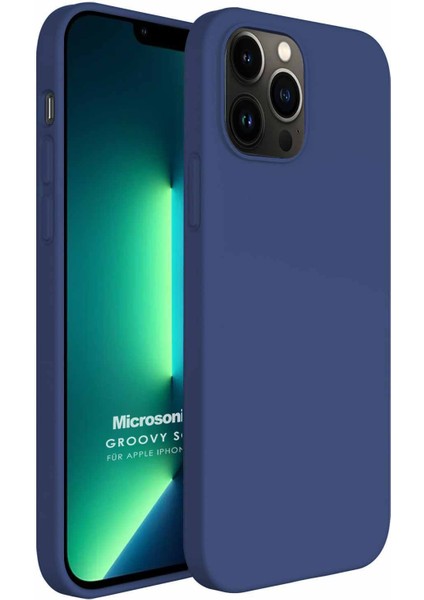 Apple iPhone 13 Pro Max Kılıf Groovy Soft Lacivert