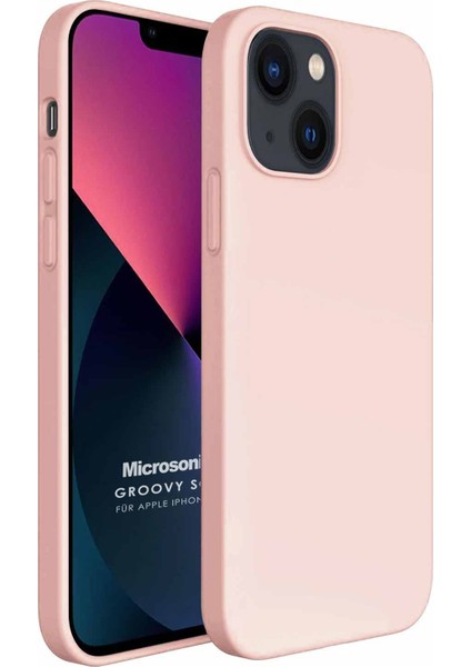 Apple iPhone 13 Kılıf Groovy Soft Rose Gold