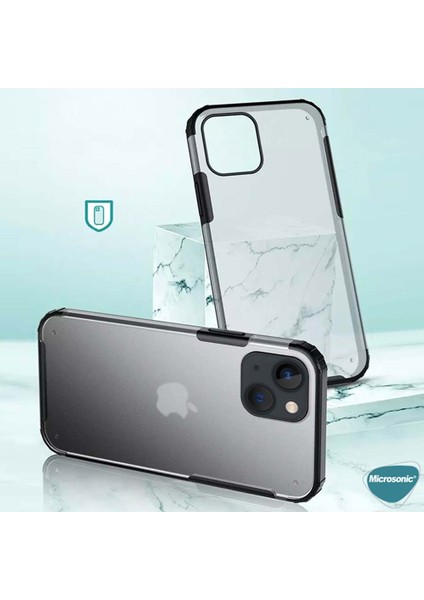 Apple iPhone 13 Mini Kılıf Frosted Frame Kırmızı modelleri