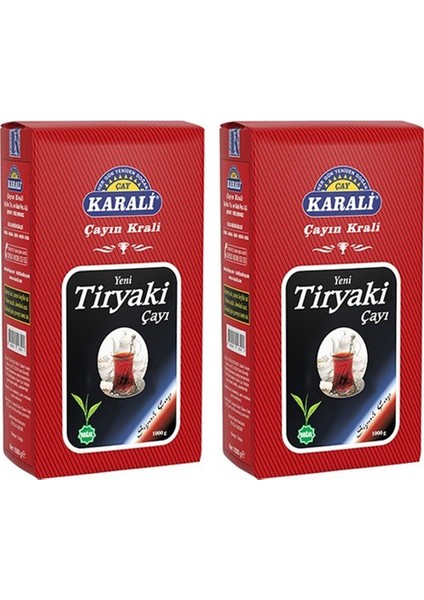 Çay Tiryaki Dökme Çay 1 kg x 2 Adet