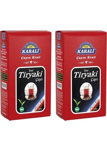 Çay Tiryaki Dökme Çay 1 kg x 2 Adet