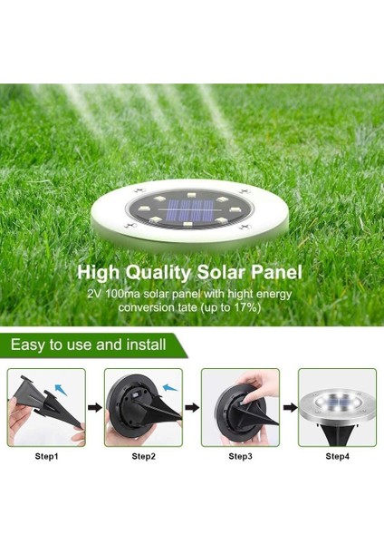 8 LED Güneş Işıkları (Yurt Dışından) indirimleri