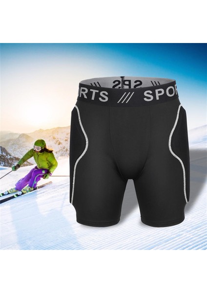 Hafif Kalça Koruyucu Pantolon Kayak Paten Snowboard M Için Esnek (Yurt Dışından)