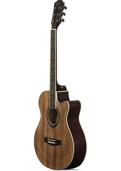 Zoppran Akustik Gitar Walnut