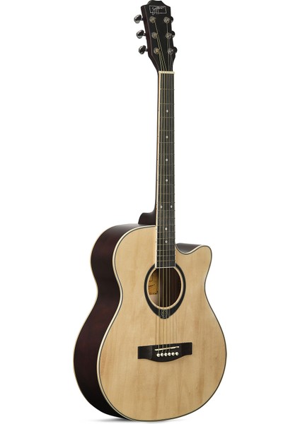 Zoppran Akustik Gitar Zebrawood