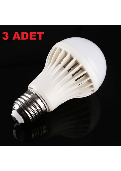7W Enerji Tasarruflu LED Ampul ( 3 Adet ) fiyatları