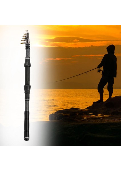 Karbon Fiber Taşınabilir Olta Karbon Fiber Tuzlu Su Tekne Olta Direği 2.4 M (Yurt Dışından) fırsatları