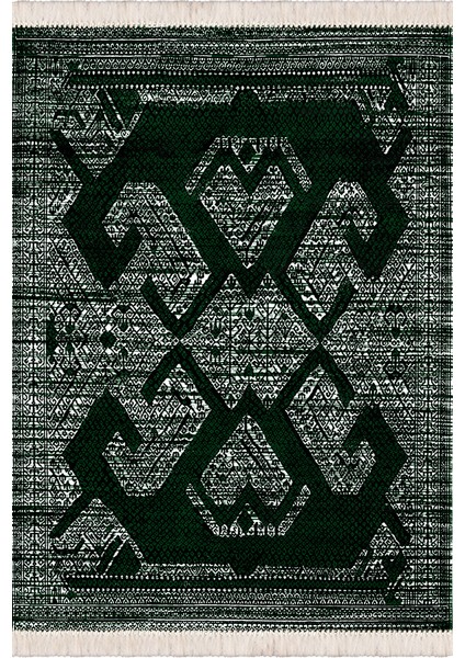 Makinede Yıkanabilir Oturma Odası Halısı Kaymaz Taban Halı 130X180CM CK-597