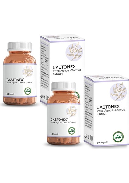 Castonex Hayıt Ekstresi 60 Kapsül x 2 Adet
