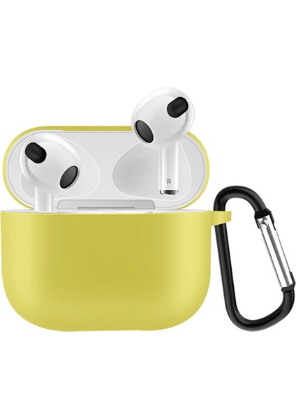 Airpods 3. Nesil Uyumlu Silikon Koruma Kılıf