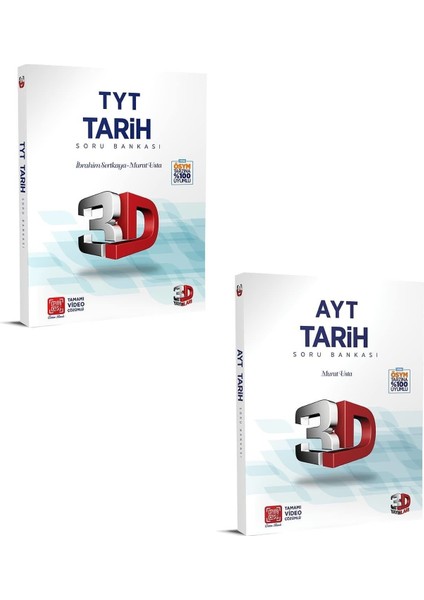 TYT AYT Tarih Soru Bankası Seti
