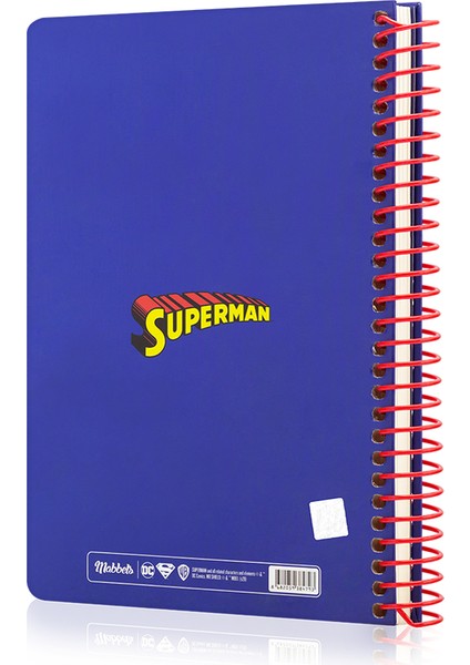 Superman Butik Defter 96 Yaprak Kareli