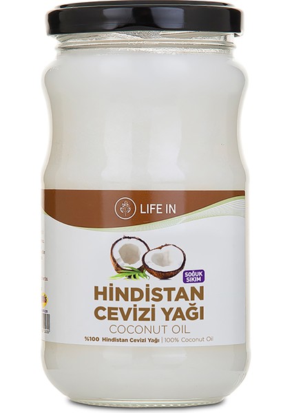 Life In Hindistan Cevizi Yağı 330 ml