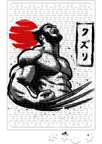 Logan Wolverine Puzzle 240 Parça Yapboz