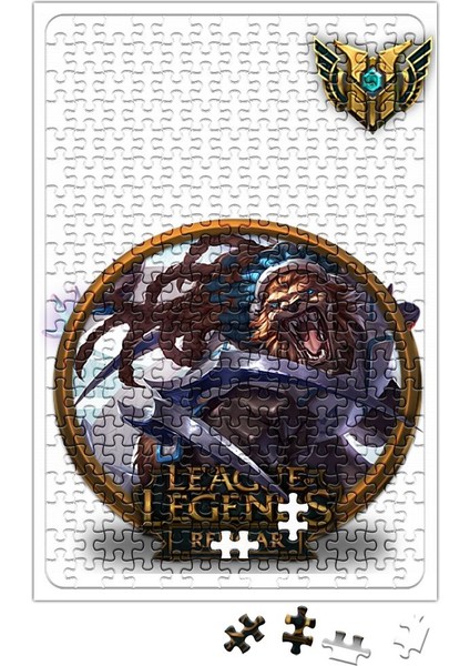 Rengar Lol League Of Legends Puzzle 240 Parça Yapboz