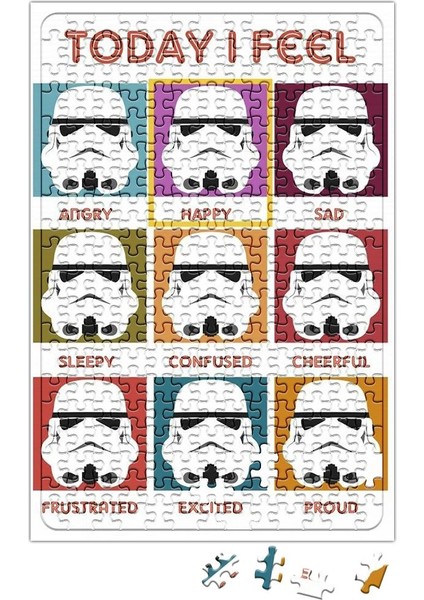 Today I Feel Trooper Star Wars Puzzle 240 Parça Yapboz