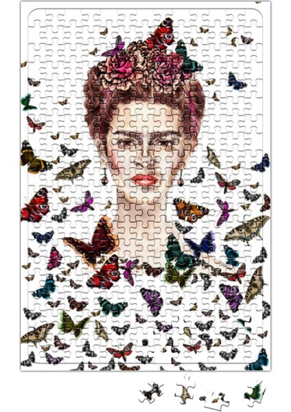 Frida Kahlo Kelebekler Puzzle 240 Parça Yapboz