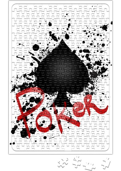 Poker Splatter Puzzle 240 Parça Yapboz
