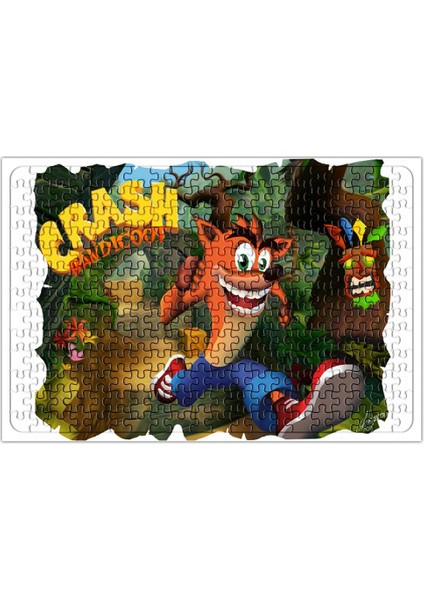 Crash Bandicoot Puzzle 240 Parça Yapboz