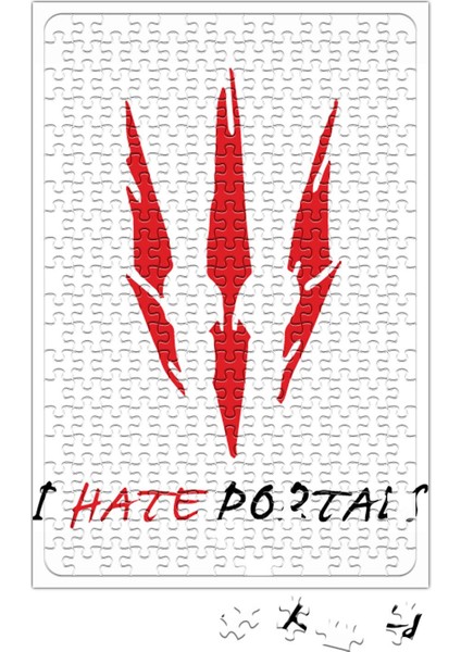 The Witcher I Hate Portals Puzzle 240 Parça Yapboz