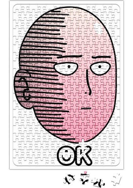 Anime Manga One Punch Man Ok Puzzle 240 Parça Yapboz