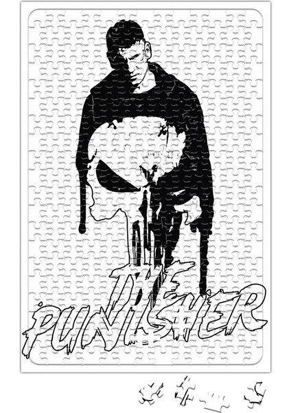 The Punisher O Justiceiro Puzzle 240 Parça Yapboz