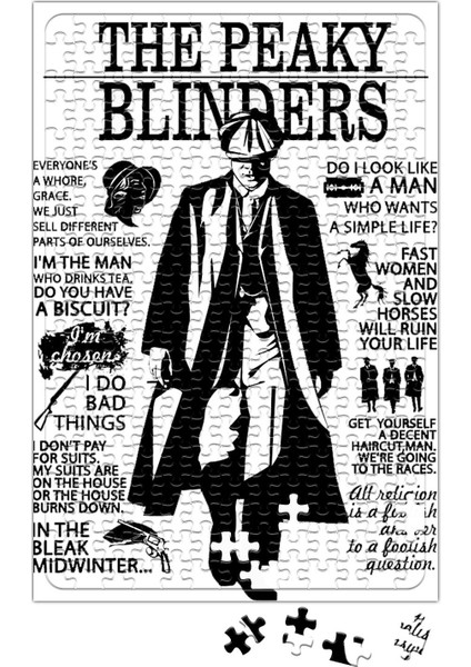 The Peaky Blınders Puzzle 240 Parça Yapboz