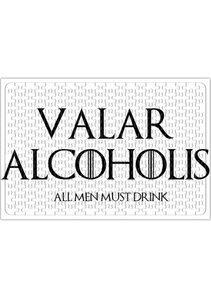 Valar Alcoholis Puzzle 240 Parça Yapboz