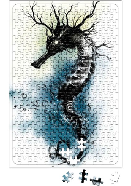 Deniz Atı Komplike Model Puzzle 240 Parça Yapboz