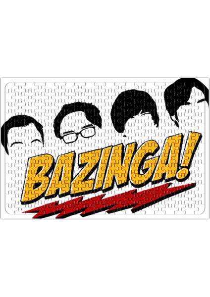 Big Bang Sheldon Cooper Theory Bazingaa Puzzle