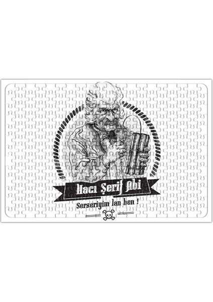Kardeş Payı Hacı Şerif Abi Puzzle 240 Parça Yapboz