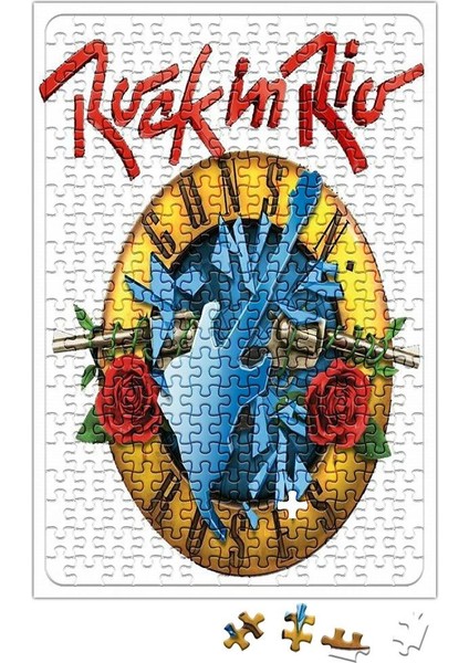 Rock In Rio 2017 Guns N' Roses Puzzle 240 Parça Yapboz
