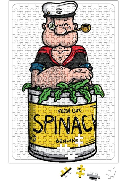 Popeye Spinach Puzzle 240 Parça Yapboz